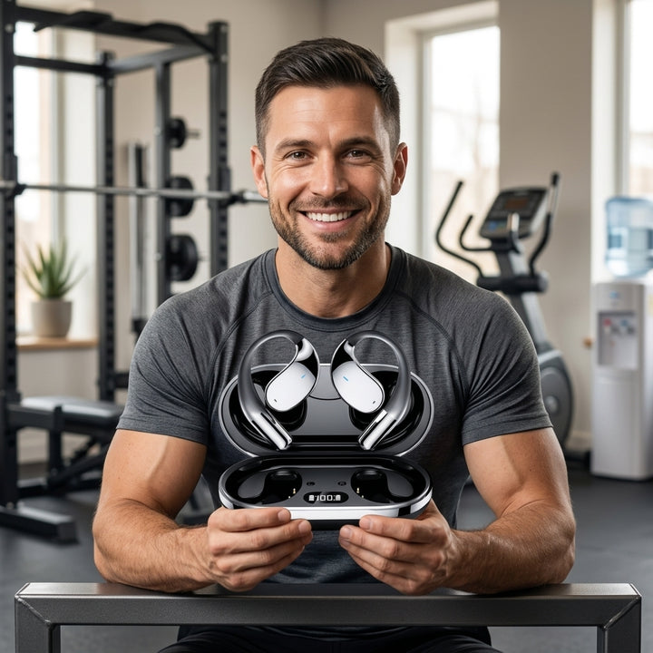 AirClip Pro™ – Auricolari Wireless a Conduzione Ossea