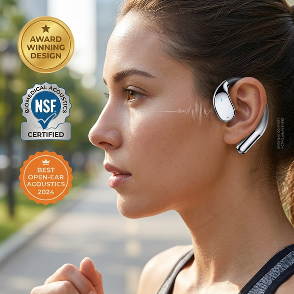AirClip Pro™ – Auricolari Wireless a Conduzione Ossea